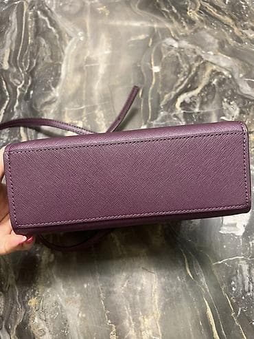 Michael Kors çiyin/saylı çantası - Rəng: tünd bənövşəyi — 4