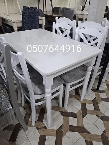 Mətbəx üçün, Yeni, Açılmayan, Dördbucaq masa, 4 stul lalafo.az -da Mətbəx üçün, Yeni, Açılmayan, Dördbucaq masa, 4 stul