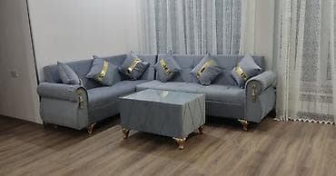 divan kreditle: Yeni, Künc divan, Qonaq otağı üçün, Açılmayan, Azərbaycan — 1