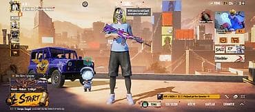 banner capı: PUBG Mobile oyun hesabı – şəkillərdə göstərilən kontentlə - Səviyyə — 3