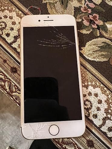 Аудиотехника: IPhone 8, Золотой, Битый — 4