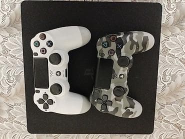 iphone qiymetleri: PS4 Slim komplekti - Konsol: Sony PlayStation 4 Slim (qara rəngdə — 1