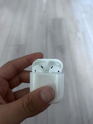 sur mikrofon: İşlənmiş Simsiz (Bluetooth) Qulaqcıqlar, Apple, rəng - Ağ — 4