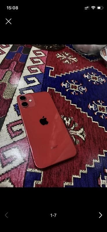 Bentley: IPhone 12 mini, 128 GB, Qırmızı, Face ID — 6