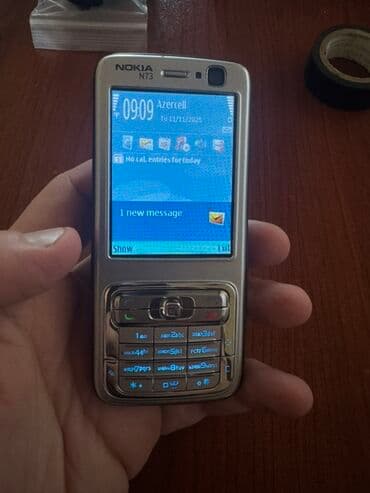 nokia n73 5g qiymeti: Nokia N73, rəng - Gümüşü, Düyməli — 6