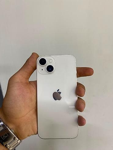 a 02: IPhone 14, 128 GB, White Titanium — 1