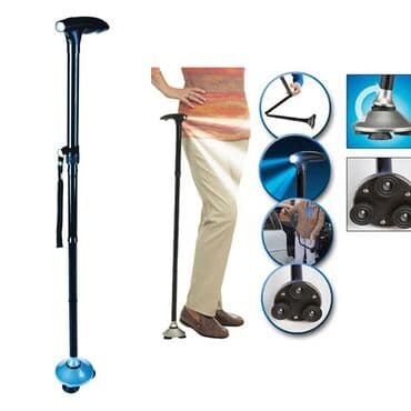 Çaydanlar: Hasa Çubuq Əsa Led isiqli hundurluyu tezimlenen qatlanan hasa — 3