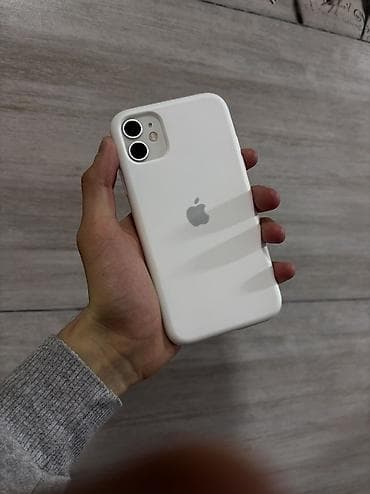 iphone 7 korpus: IPhone 11, 128 GB, Ağ, Face ID — 6