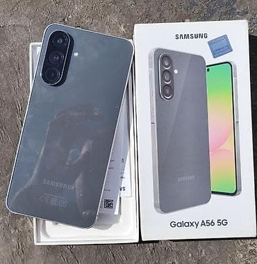 telefon samsung a51: Samsung Galaxy A56 5G, 128 GB, rəng - Boz, Sənədlərlə — 1