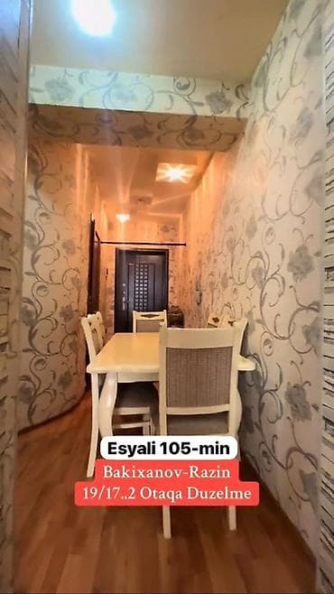 bakxanovda ev satiwi: Bakıxanov (Razin) ərazisində 2 otağa düzəlmə mənzil. Eşyalı. Plan və — 1