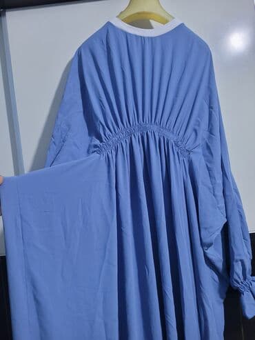 узбекское платье со штанами: Повседневное платье, Макси, One size — 3