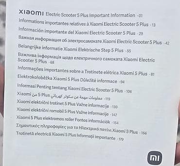 Xiaomi Electric Scooter 5 Plus elektrik skuter yenidir.10 gündür — 3