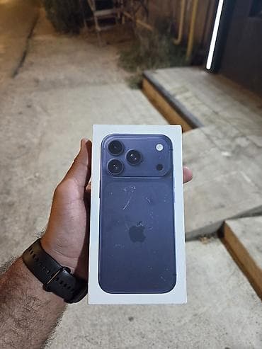 ucuz telefonlar: IPhone 17 Pro, 256 GB, Zəmanət, Kredit, Barmaq izi — 1
