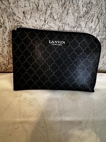 Lanvin Parfums brendindən zərif kosmetik/aksessuar kisəsi - Rəng