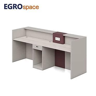 EGROspace resepsiyon/iş masası - Müasir dizaynlı, iki səviyyəli iş