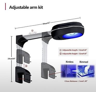 dovsan sekli: PopBloom LED Aquarium Light – ağıllı idarə olunan akvarium — 6