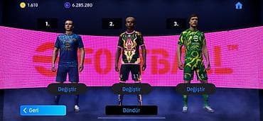 tarix test toplu: EFootball Mobile hesabı – güclü komanda və zəngin kart kolleksiyası — 6