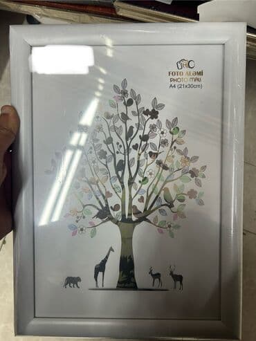 3D ручки: A4 ölçülü çərçivələr dəsti - Ölçü: A4 (21x29.7 sm) - Say: 4 ədəd - — 9