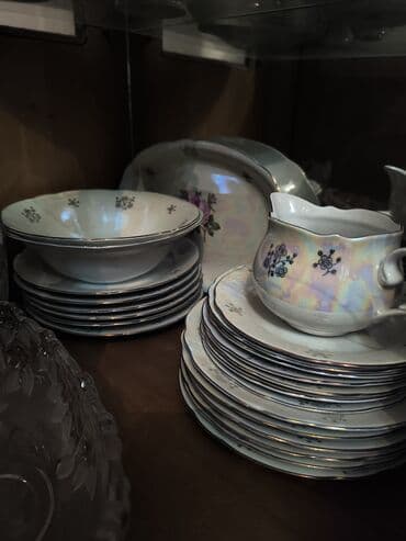 набор инструментов: Обеденный набор, цвет - Белый, Фарфор, 6 персон, Германия — 2