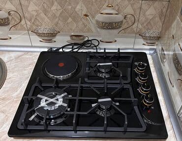 4 qapılı xaladenik: Плита Комбинированная, Настольная, 4 конфорки, Новый — 3