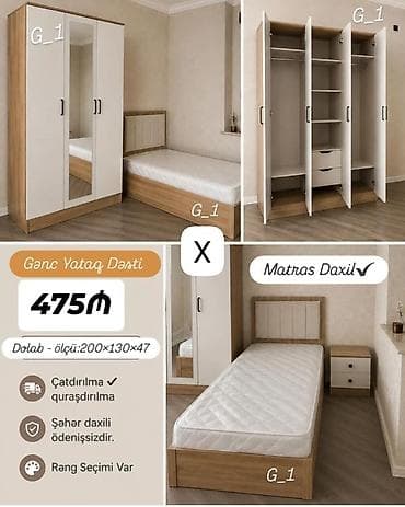 ofis dolab: Məhsul 1: İş masası - Ölçü: 150 x 75 x 50 sm - İki tərəfli saxlama — 2