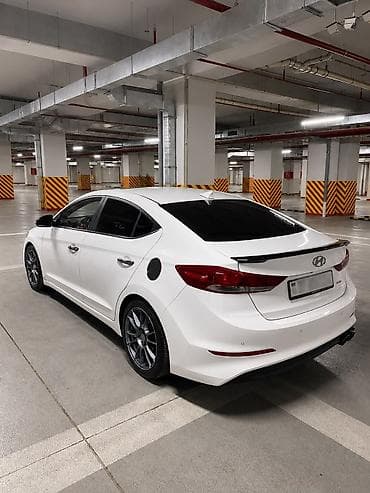 07 disk: Hyundai Elantra sedan – ağ rəng GULRUX . aerodinamik kuzov kiti və — 5