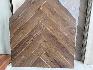 Chevron naxışlı döşəmə örtüyü – təbii ağac teksturasına malik, iri — 1