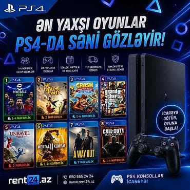canon 4410 printer: Playstation 4 icarəyə verilir. Oyunlar: 1) Efootball - 2026 - 1-4 — 3