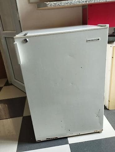 İşlənmiş Mini Philco Soyuducu Satılır, rəng - Ağ