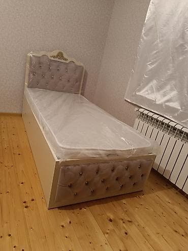 agcabedi sekilleri: Təknəfərlik çarpayı, Bazalı, Matras ilə, Siyirməsiz — 3