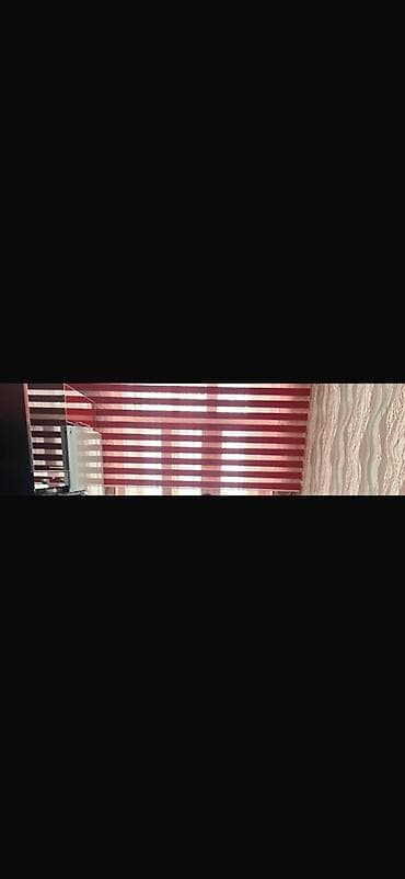 perde dekorları: Zebra jalüz pərdə – üfüqi zolaqlı, ikiqat qatlanma sistemi ilə işıq — 1