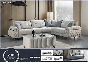 gence divanlar: Damla Mebel – VITO künc divan Fabrik istehsalı mebellərin topdan — 1