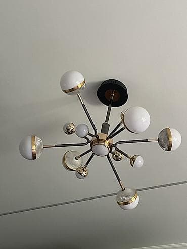 cılcırag: Çılçıraq, 10 və daha çox lampa, Metal — 5