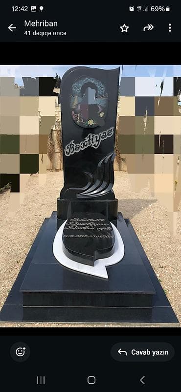 Другие услуги: Qranit və mərmərdən qəbirüstü abidələrin hazırlanması - Materiallar — 5