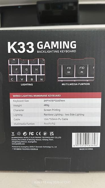 proyektor satisi: Klavyatura işıqlı. Usb ilə. Yenidir. satış mağazadadır. Satıldığı — 2