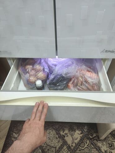 Alfa Romeo: Mətbəx üçün geniş funksiyalı soyuducu - Üst hissə: iki qapılı geniş — 1