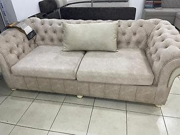 dəri divan: Künc divan, Yeni, Parça, Pulsuz çatdırılma — 4