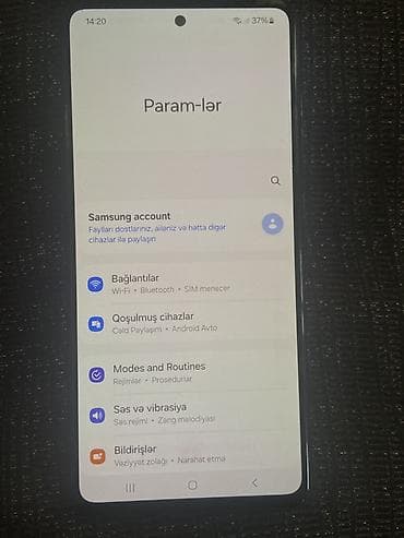 a 52 plata: Samsung Galaxy A52, rəng - Qara, Barmaq izi — 2