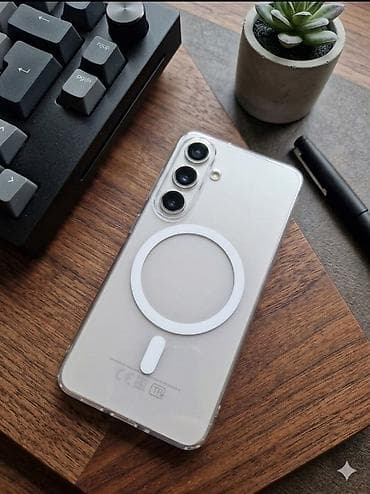 note 11 kabro: MagSafe uyğun şəffaf telefon örtüyü – Samsung Galaxy S24 üçün - Model — 2