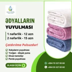чистка ковров на дому: Xalçaların yuyulması | Xalçalar, Palaz Ünvandan götürmə, Pulsuz çatdırılma — 5