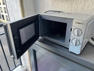 Mikrodalğalı soba Eurolux, Ayrıca dayanan, Mikrodalğalar ilə, rəng - Boz