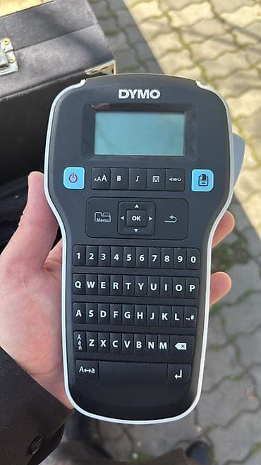 scanner: DYMO etiket yazıcısı – əl tipli model Xüsusiyyətlər: - QWERTY — 1