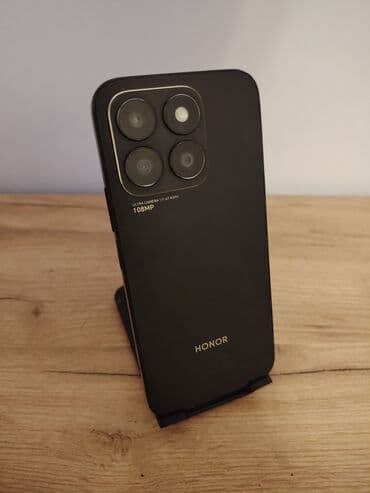 мини телефон: Honor X8b, 256 GB, rəng - Qara, Face ID — 4