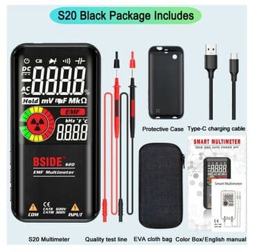 Multimetr, Yeni, Rəqəmsal, Zəmanətli, Rayonlara çatdırılma, Pulsuz çatdırılma