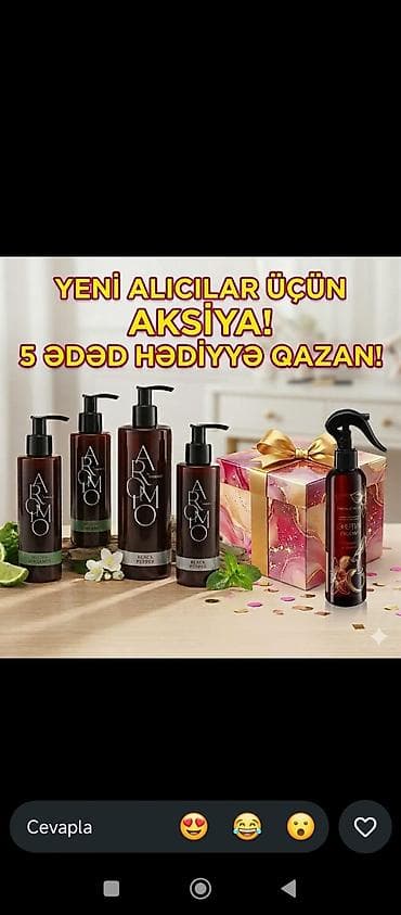 Şəxsi əşyalar: Yeni alıcılar üçün tam 5ədəd hədiyyəmiz var — 1