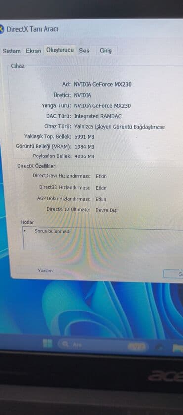 netbuk: Acer noutbuk – Full HD ekranlı, Intel və NVIDIA qrafikalı Texniki — 4