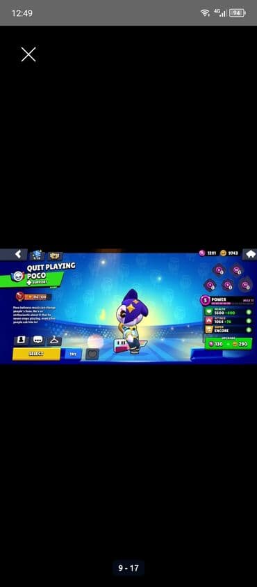 Video oyunlar üçün aksesuarlar: Brawl Stars hesabı – Ramko - Profil: Nişan “#2CBLLZVYU”, ad “RAMKO” - — 9