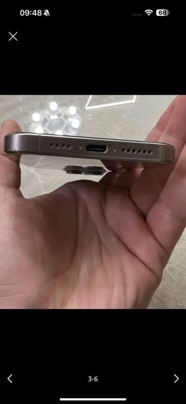 iphon 8 plus: IPhone 15 Pro Max, 256 GB, Space Gray, Barmaq izi, Face ID — 1