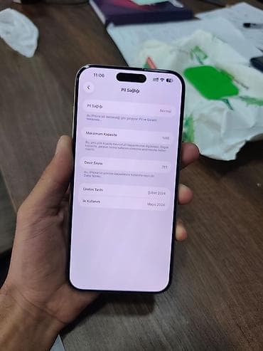 iphona 6 plus: IPhone 15 Pro Max, 256 GB, Black Titanium, Face ID — 3