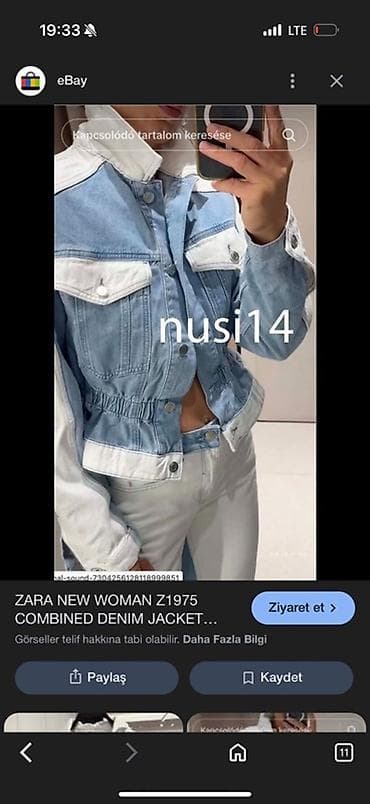 kurtka türkçe: Cins kurtka, Zara, M — 2